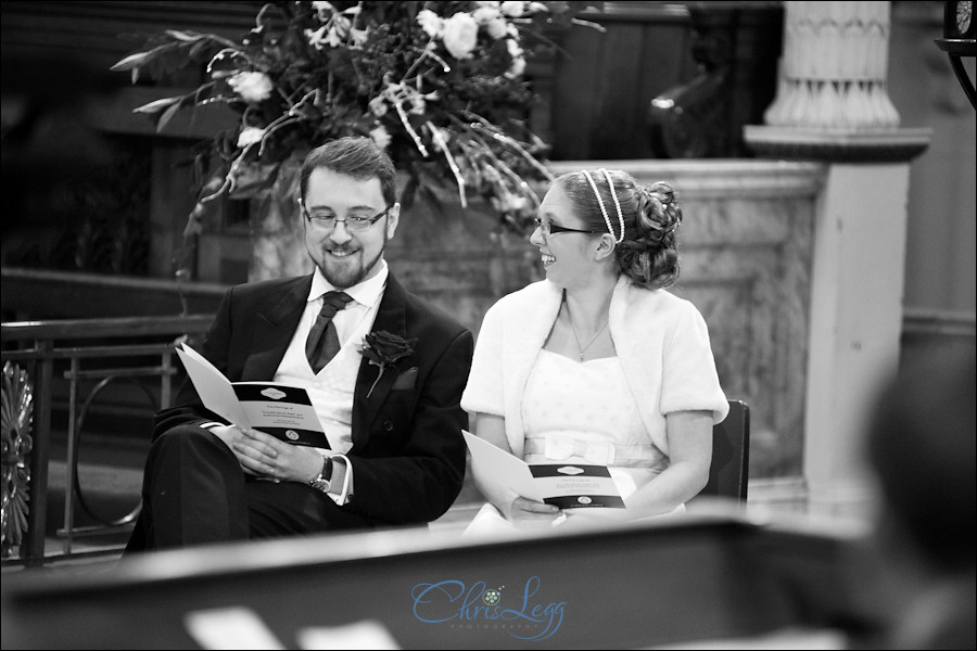 A Christmas Themed Wedding at the Hotel Russell in London