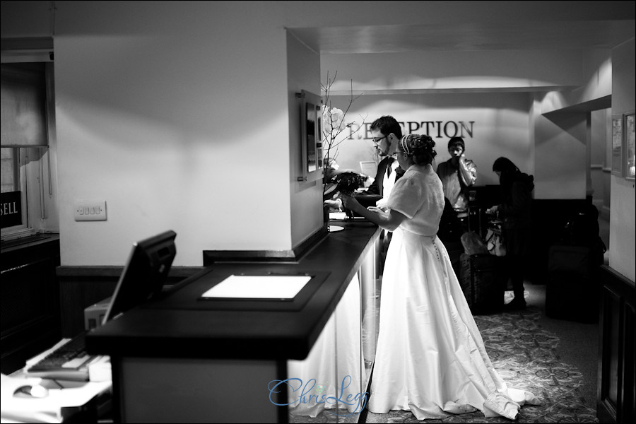 A Christmas Themed Wedding at the Hotel Russell in London