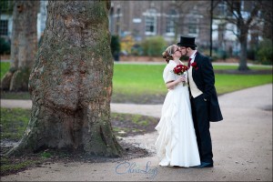 Hotel Russell | London Christmas Wedding | Kate and Tim Wedding Photography at Hotel Russell
