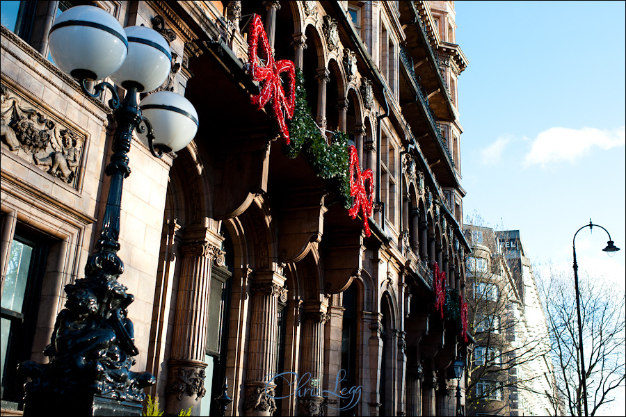 A Christmas Themed Wedding at the Hotel Russell in London