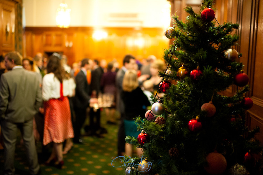 A Christmas Themed Wedding at the Hotel Russell in London