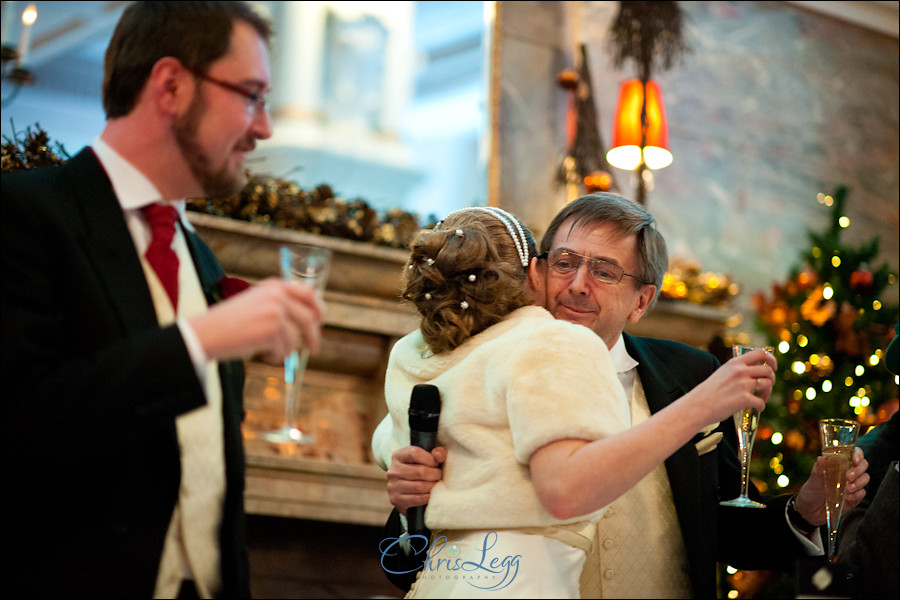 A Christmas Themed Wedding at the Hotel Russell in London