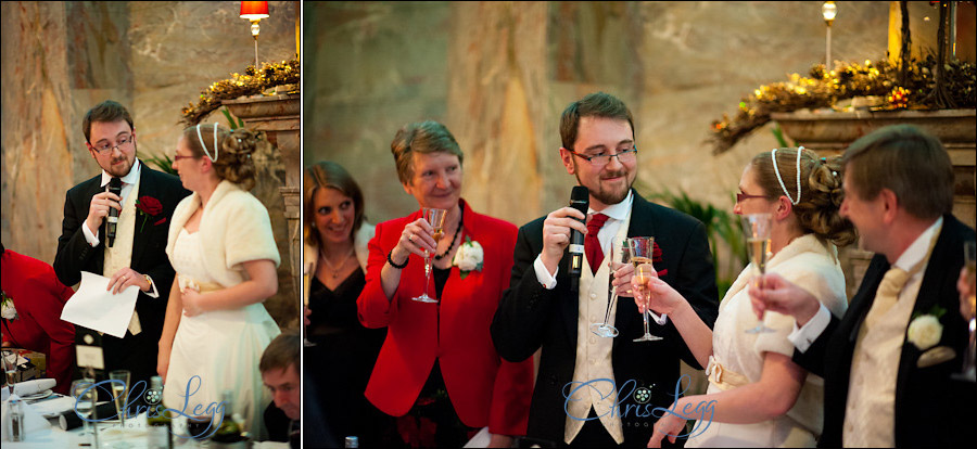 A Christmas Themed Wedding at the Hotel Russell in London