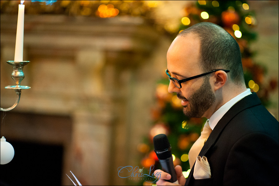 A Christmas Themed Wedding at the Hotel Russell in London