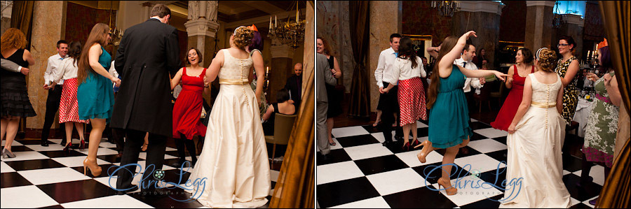 A Christmas Themed Wedding at the Hotel Russell in London