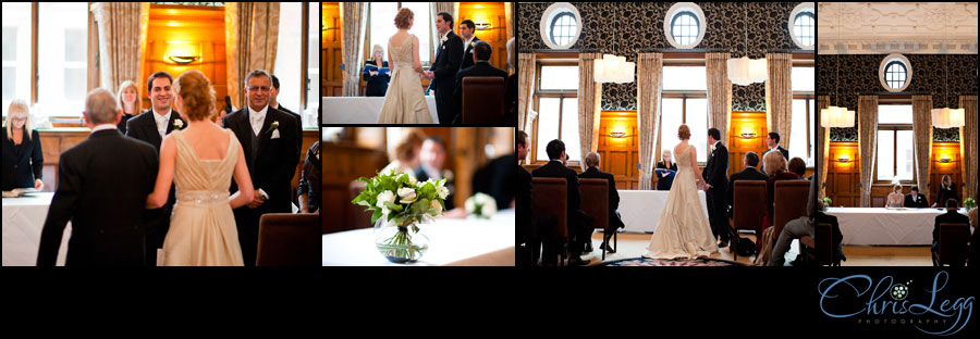 Bride and Groom in the marriage ceremony