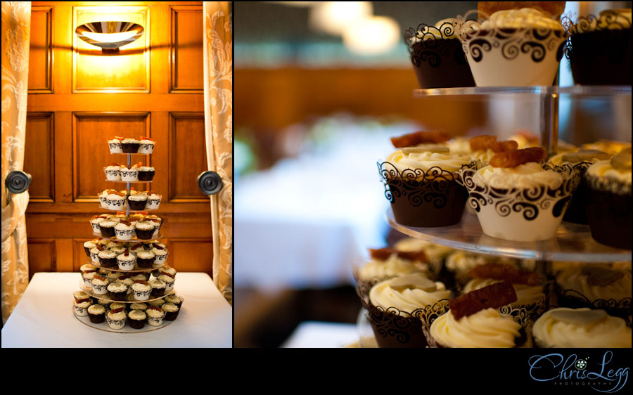 A Multi Tiered Cupcake Wedding Cake