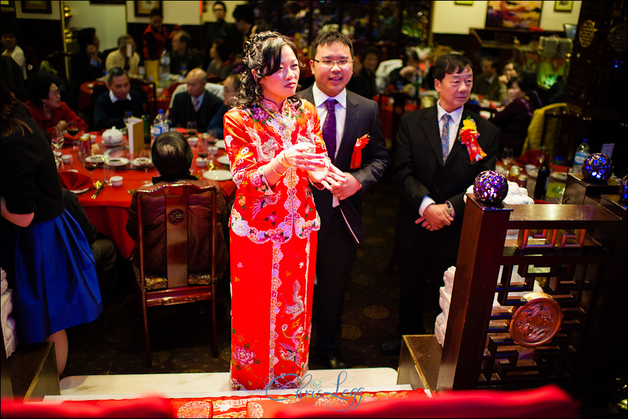 Traditional Chinese Tea Ceremony and Landmark Hotel Wedding