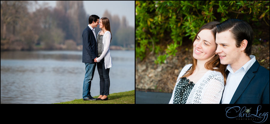 Engagement shoot in Kingston upon Thames