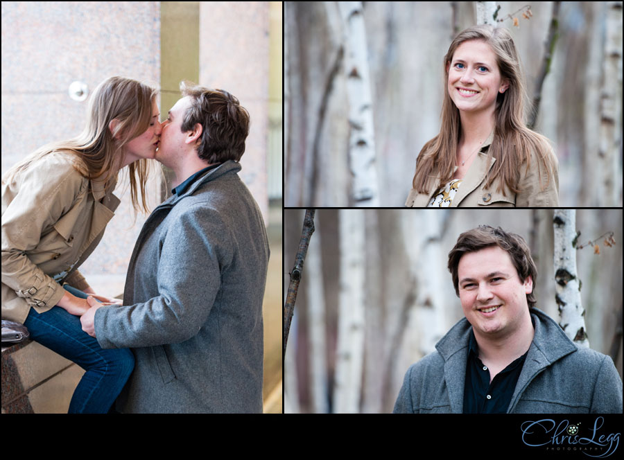 Engagement Shoot in London by the Tate Modern