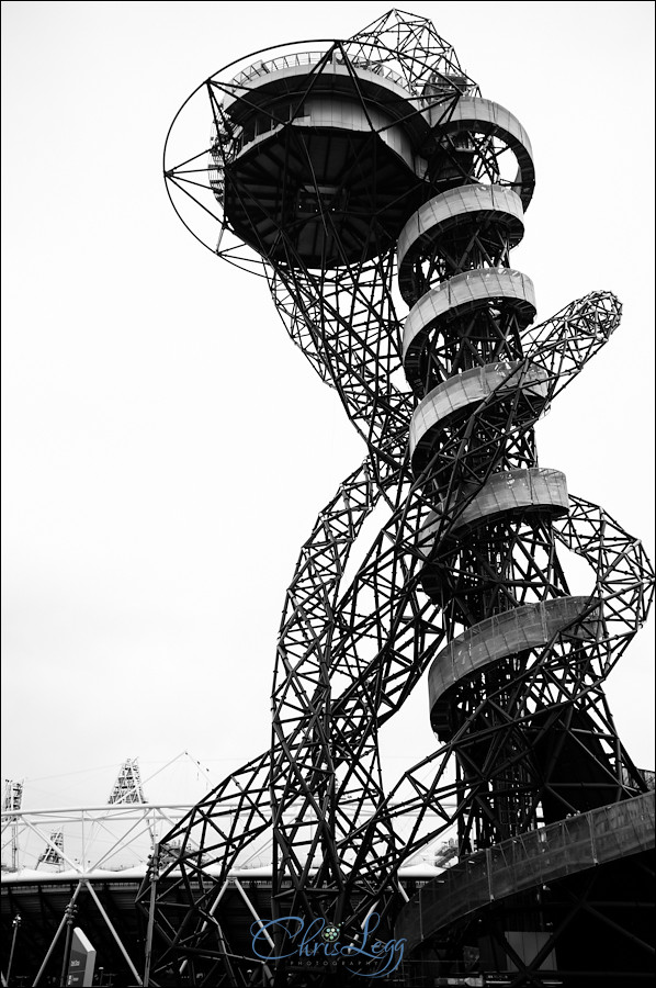 Arcelor Mittal Orbit shot with a Fuji X100