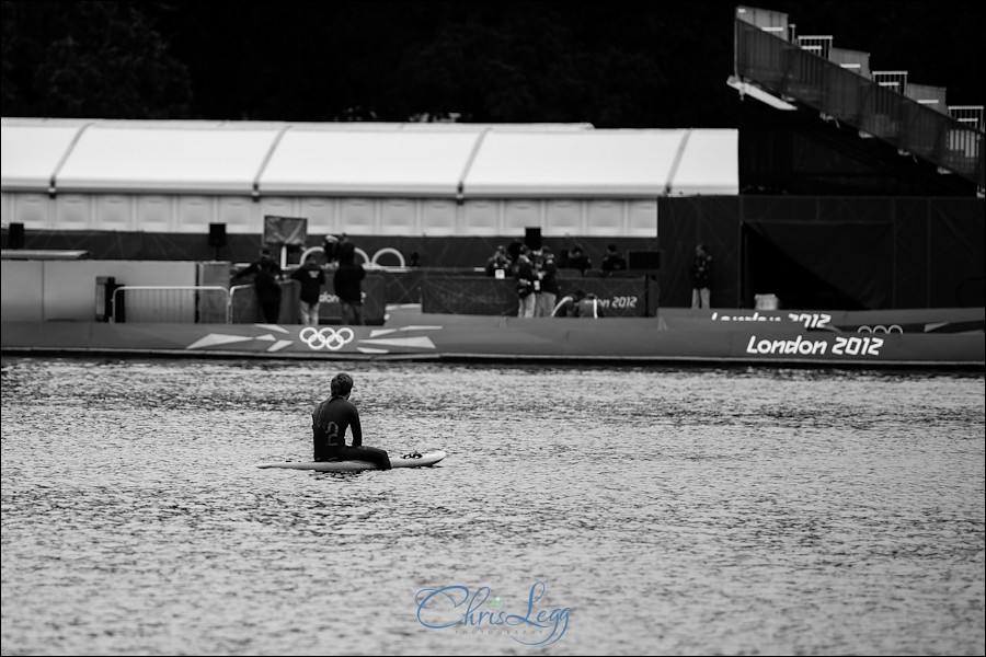 Photography of Alistair Brownlee winning Gold in the London 2012 Olympic Triathlon