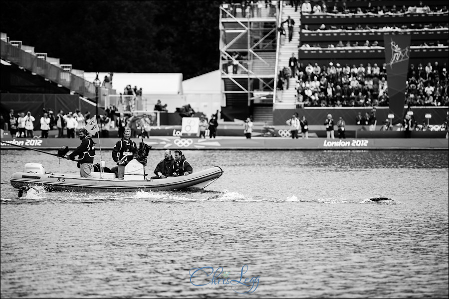 Photography of Alistair Brownlee winning Gold in the London 2012 Olympic Triathlon