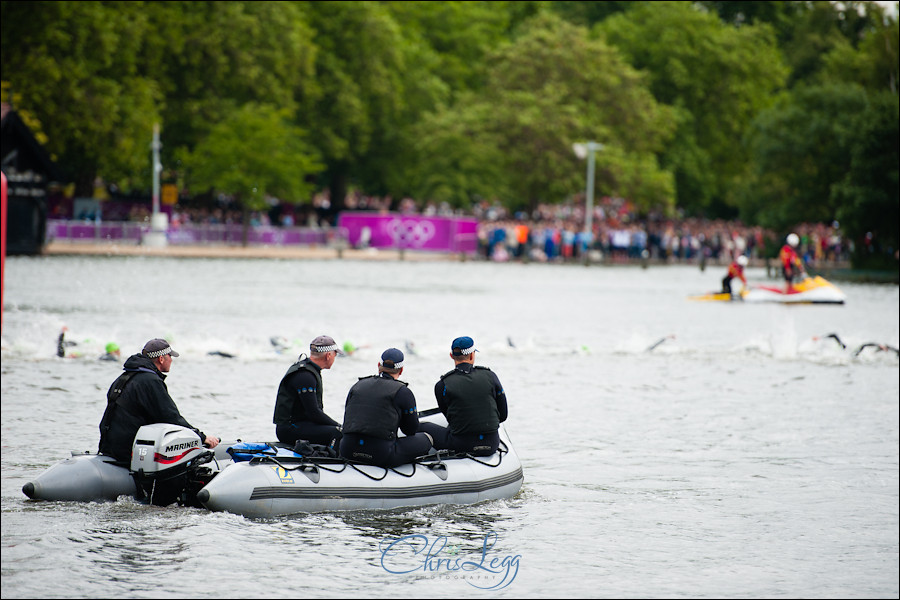 Photography of Alistair Brownlee winning Gold in the London 2012 Olympic Triathlon