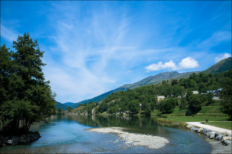 Lac de Genos in the Southern Pyrenees shot with a Fuji X100