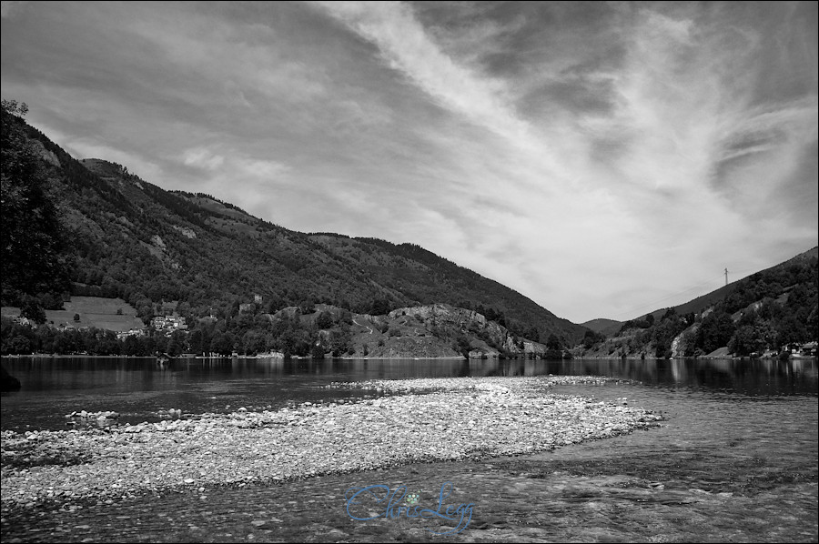 Lac de Genos in the Southern Pyrenees shot with a Fuji X100