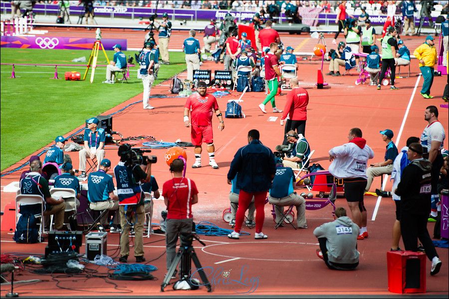 Photography from the Olympic Park and the Athletics Stadium in London