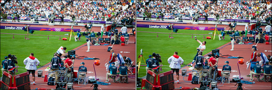 Photography from the Olympic Park and the Athletics Stadium in London