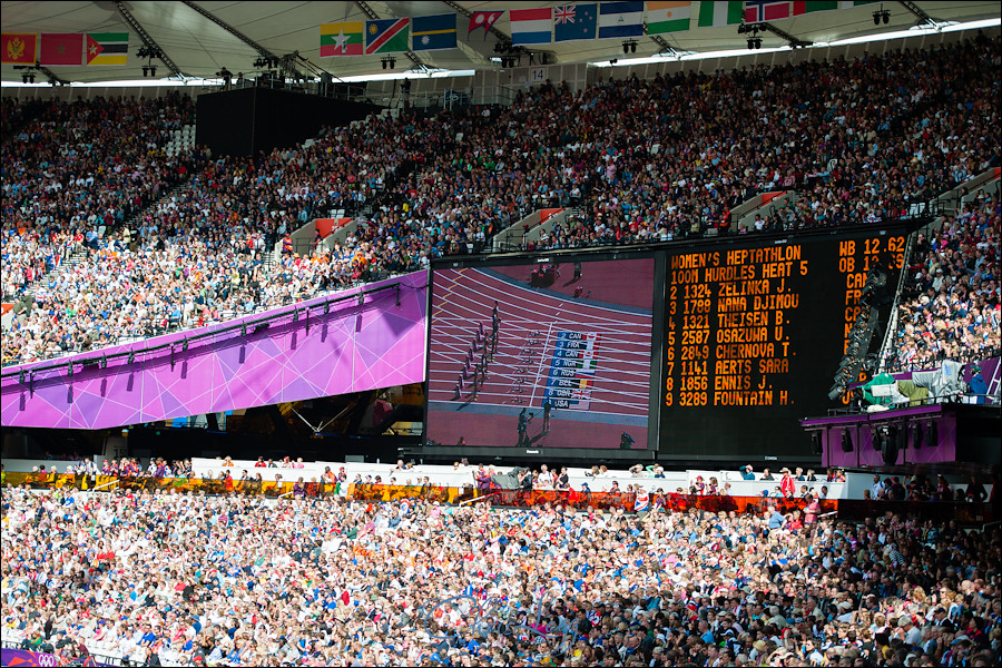 Photography from the Olympic Park and the Athletics Stadium in London