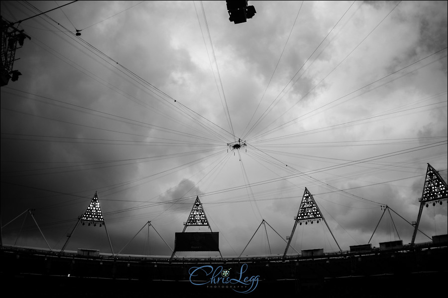 Photography from the Olympic Park and the Athletics Stadium in London