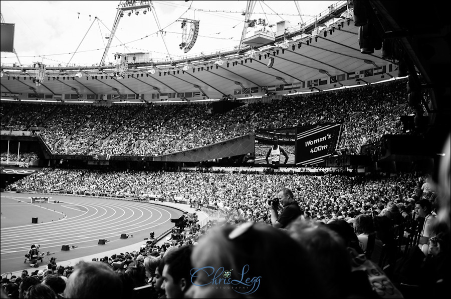 Photography from the Olympic Park and the Athletics Stadium in London