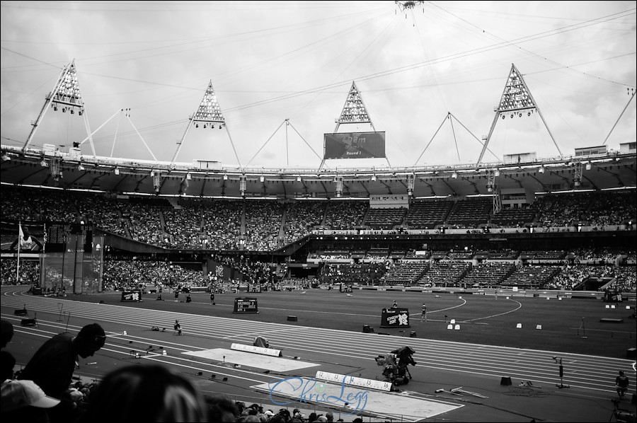 Photography from the Olympic Park and the Athletics Stadium in London