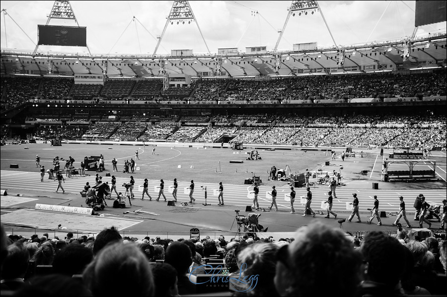 Photography from the Olympic Park and the Athletics Stadium in London