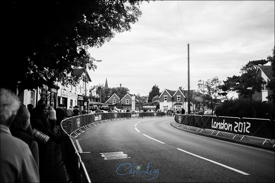 Photography of the London 2012 Olympic Time Trials where Bradley Wiggins got a Gold Medal