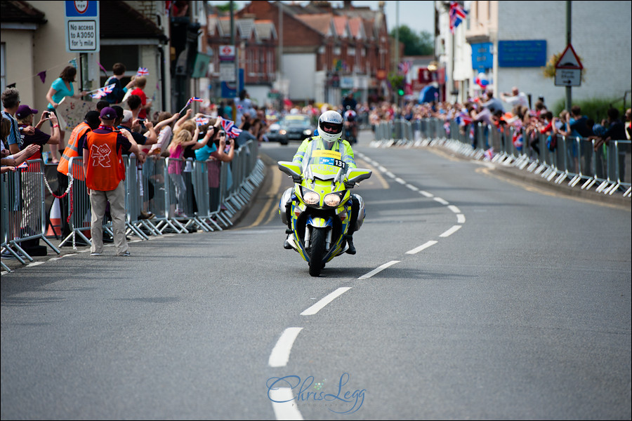 Photography of the London 2012 Olympic Time Trials where Bradley Wiggins got a Gold Medal