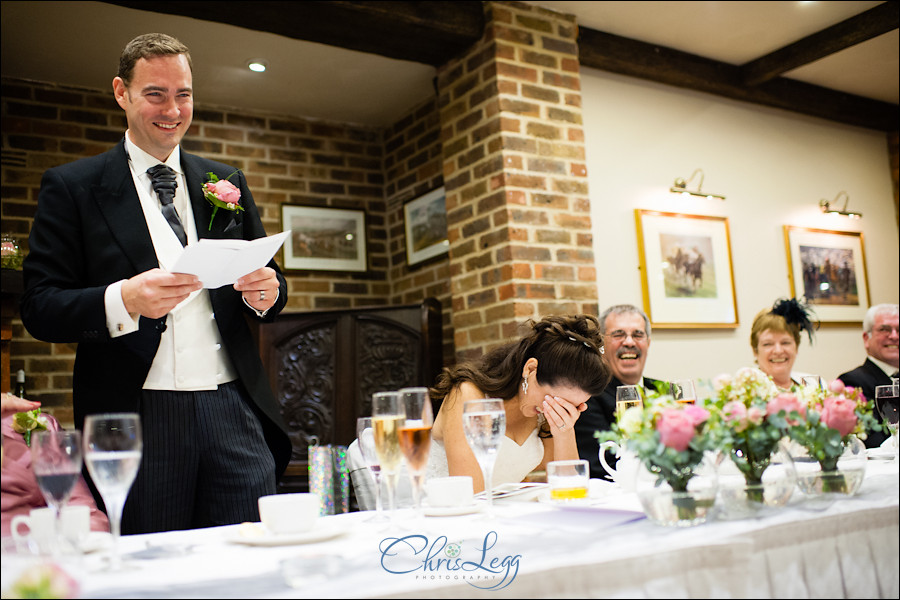 Berkshire Wedding Photographer at Stirrups Country House