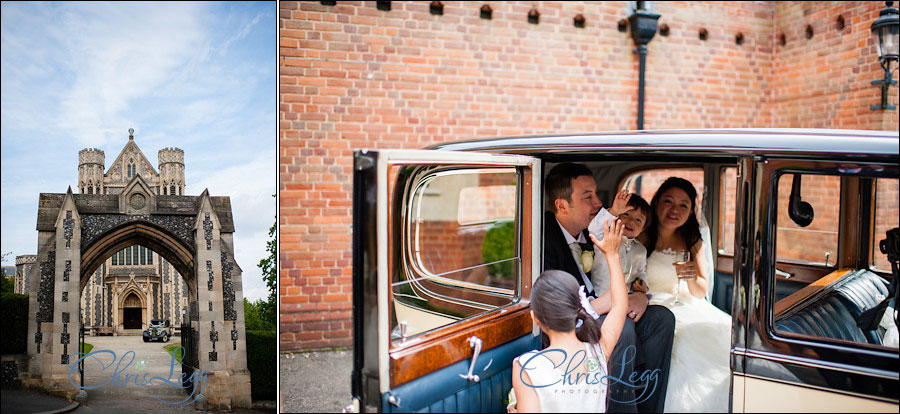 Surrey Wedding Photographer at Warren House