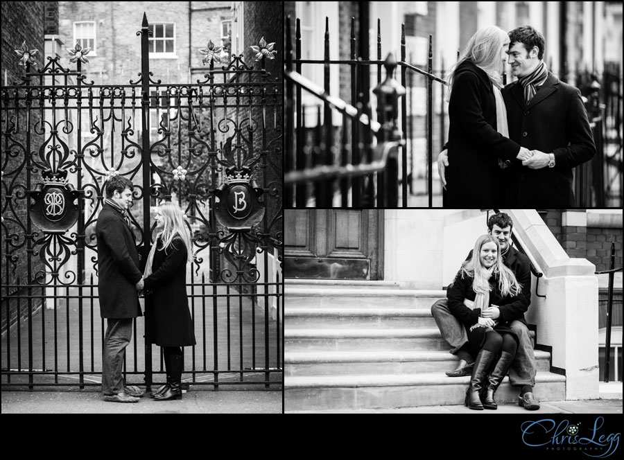 Pre-wedding shoot on the streets of Bloomsbury